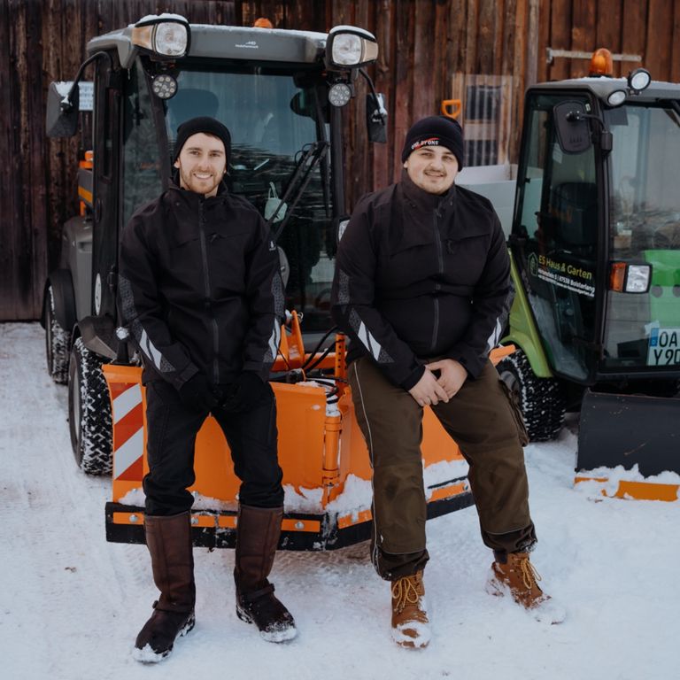 Winterdienst-Team für Wohnanlagen im Raum Oberstdorf und Sonthofen